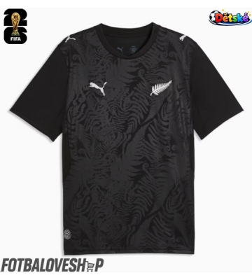 Nový Zéland Dětské Venkovní Dres MS 2026 Krátký Rukáv (+ trenýrky)